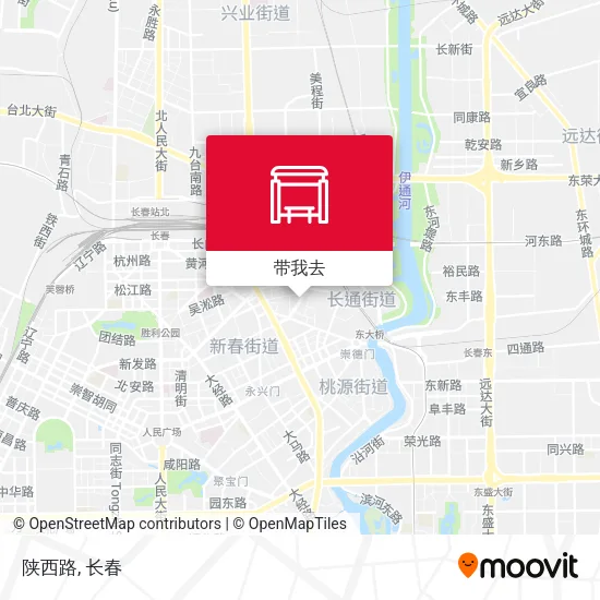 陕西路地图