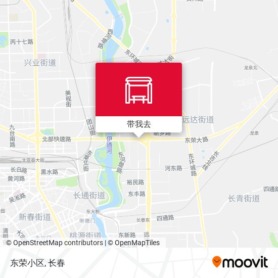 东荣小区地图