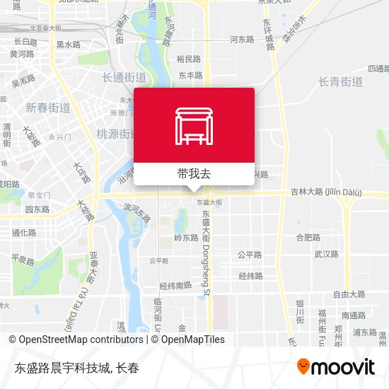 东盛路晨宇科技城地图