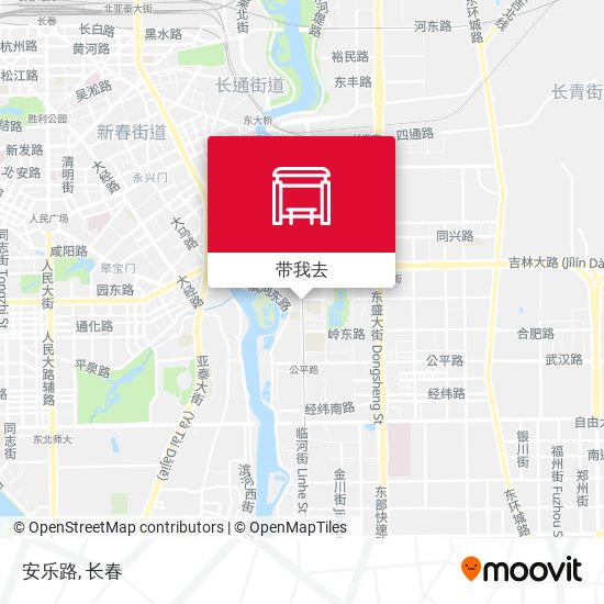 安乐路地图