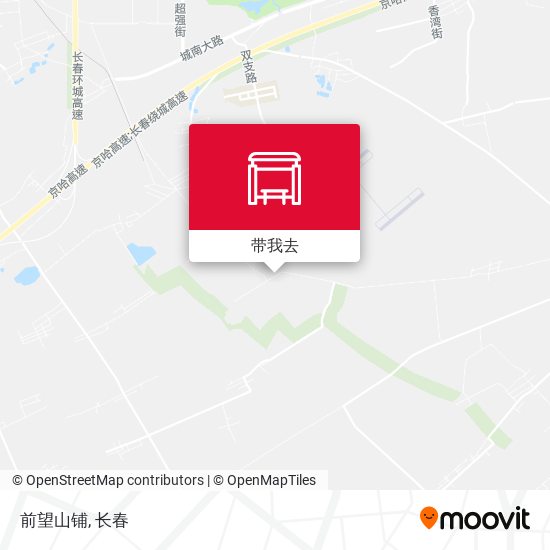 前望山铺地图