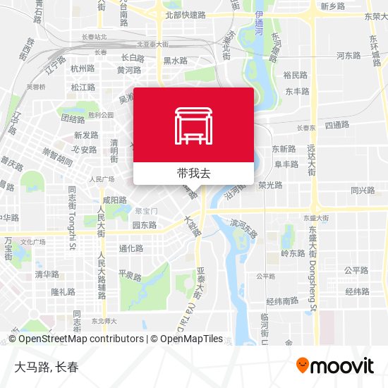 大马路地图