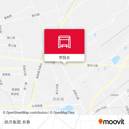 皓月集团地图