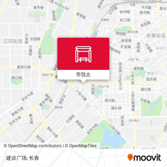 建设广场地图