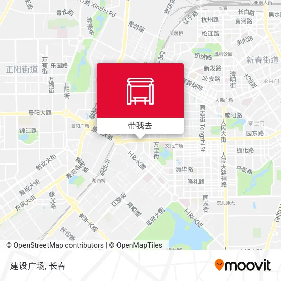 建设广场地图