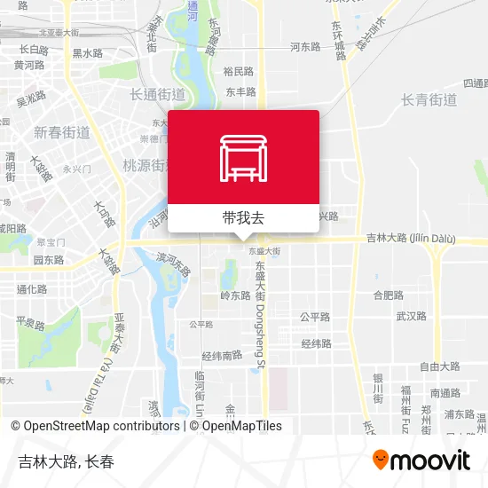 吉林大路地图