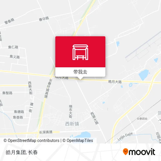皓月集团地图