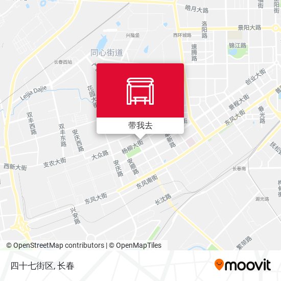 四十七街区地图