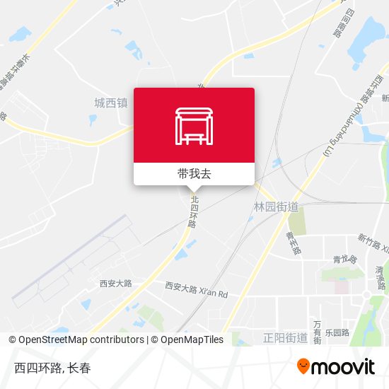 西四环路地图