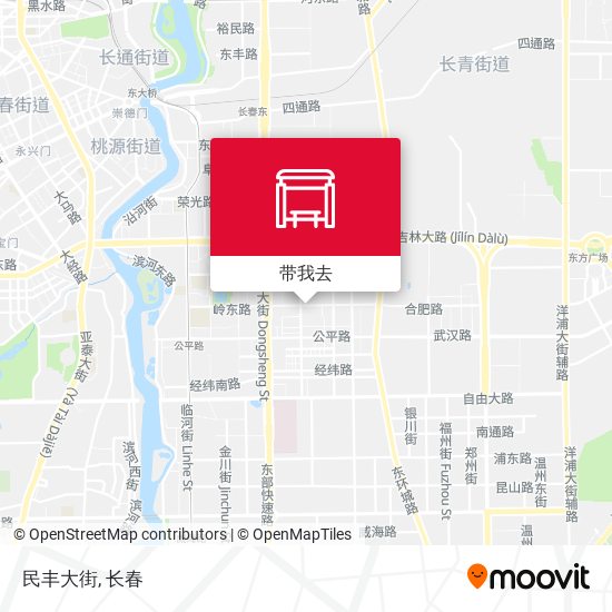 民丰大街地图