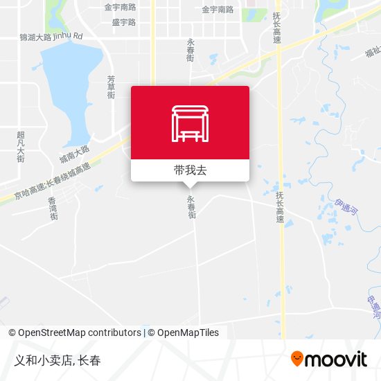 义和小卖店地图