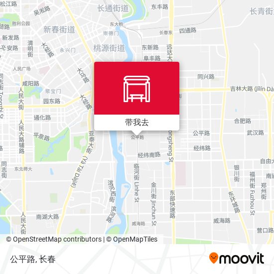 公平路地图