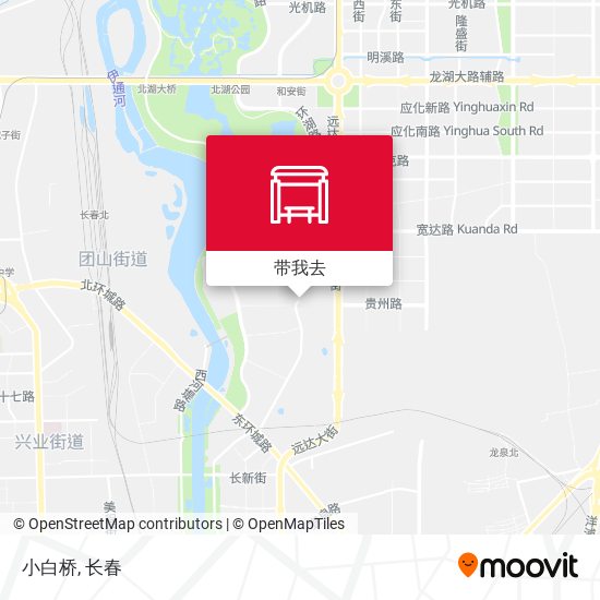 小白桥地图