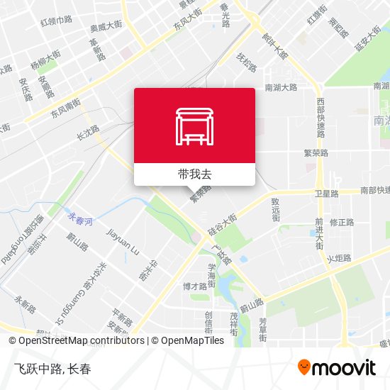 飞跃中路地图