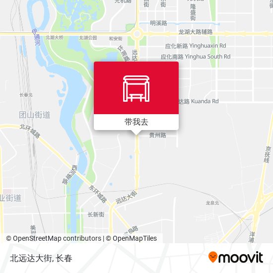 北远达大街地图