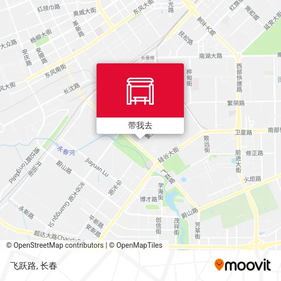 飞跃路地图