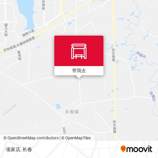 项家店地图