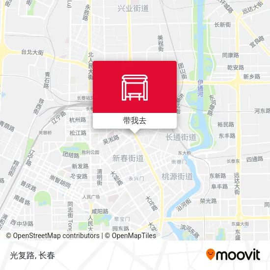 光复路地图