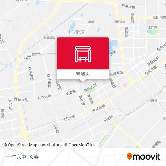 一汽六中地图