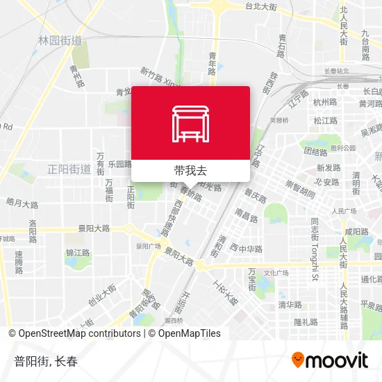 普阳街地图