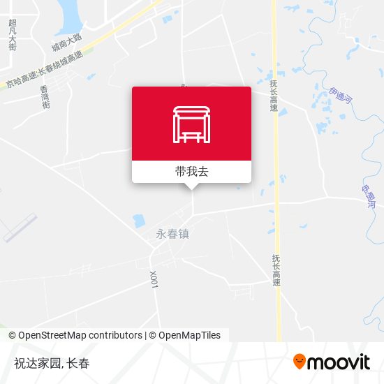 祝达家园地图
