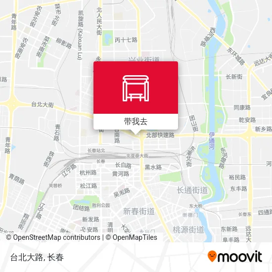 台北大路地图