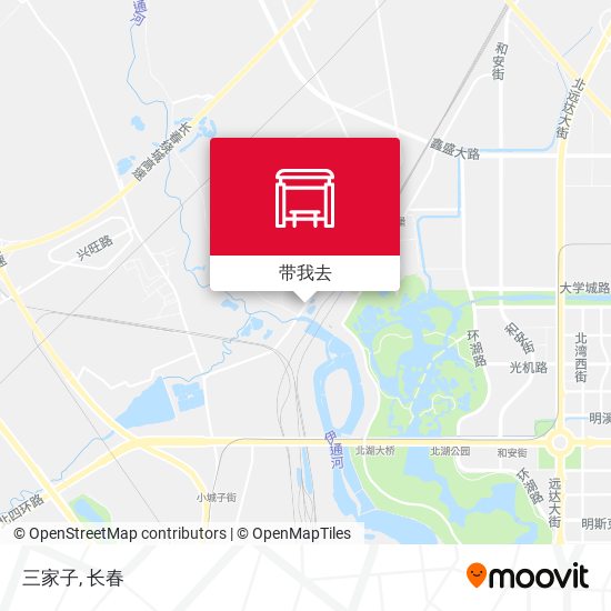 三家子地图
