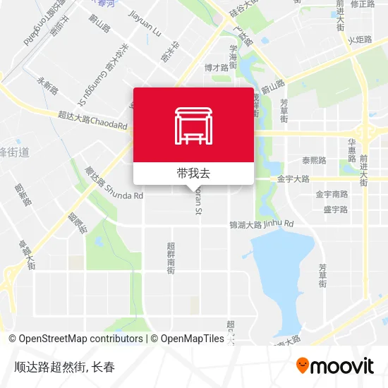 顺达路超然街地图
