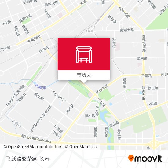 飞跃路繁荣路地图