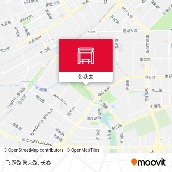 飞跃路繁荣路地图