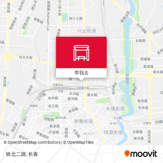 铁北二路地图