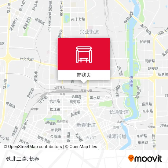 铁北二路地图