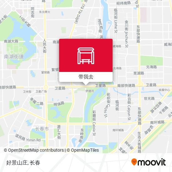 好景山庄地图