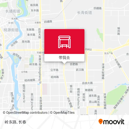 岭东路地图