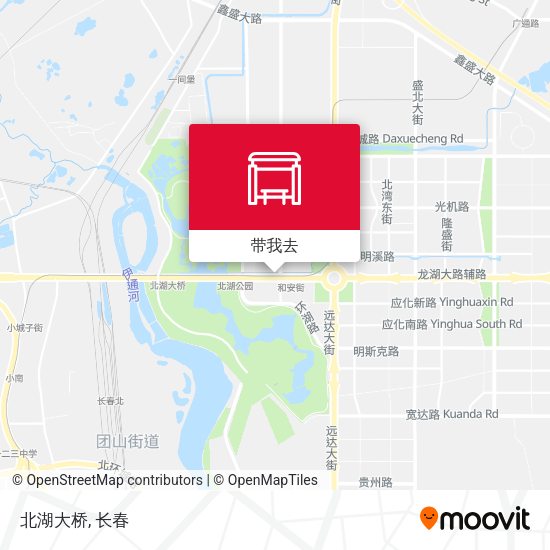北湖大桥地图