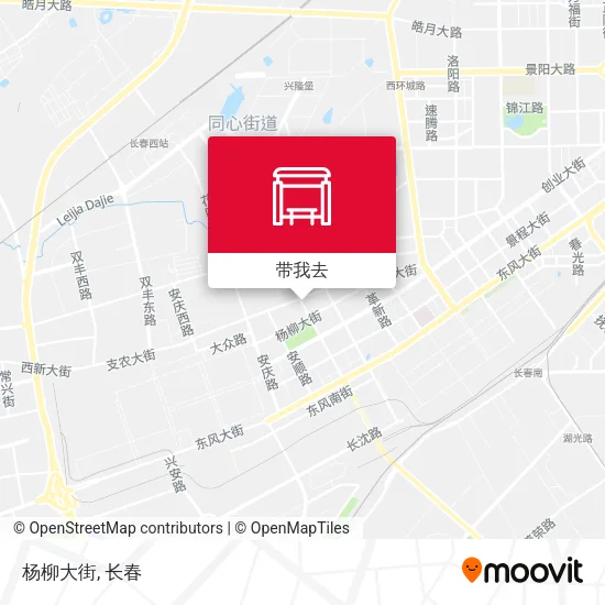 杨柳大街地图