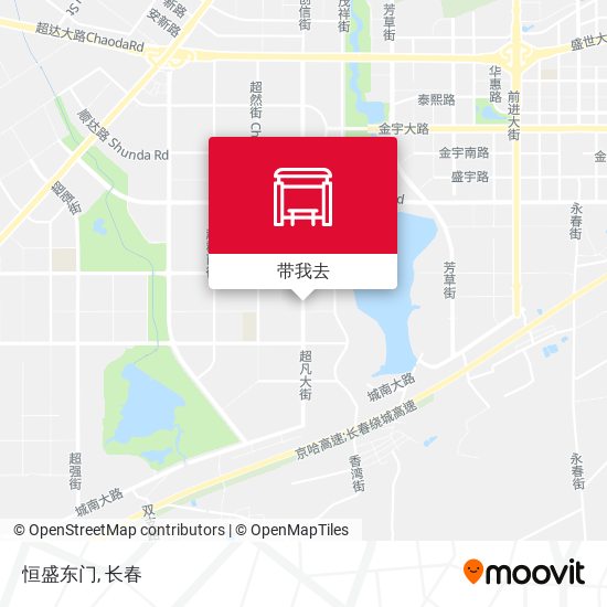 恒盛东门地图