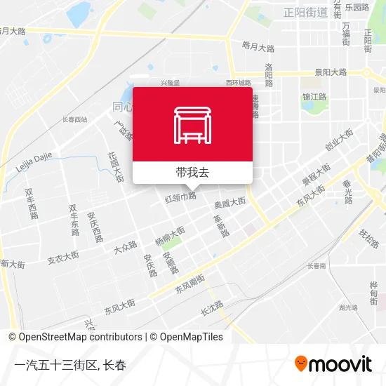 一汽五十三街区地图