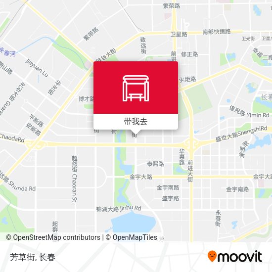 芳草街地图