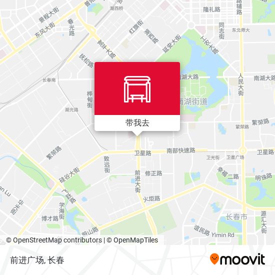前进广场地图
