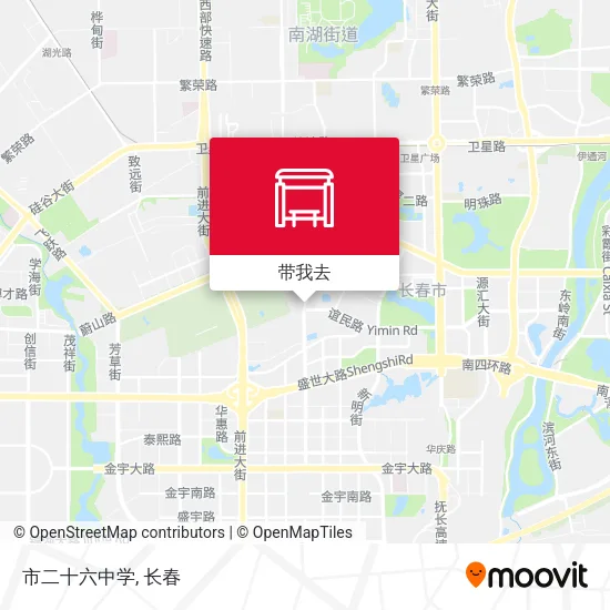 市二十六中学地图