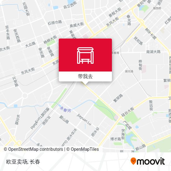 欧亚卖场地图