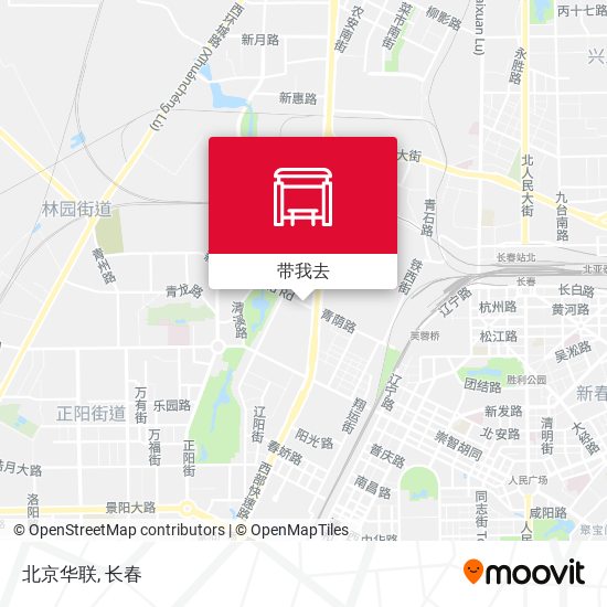 北京华联地图