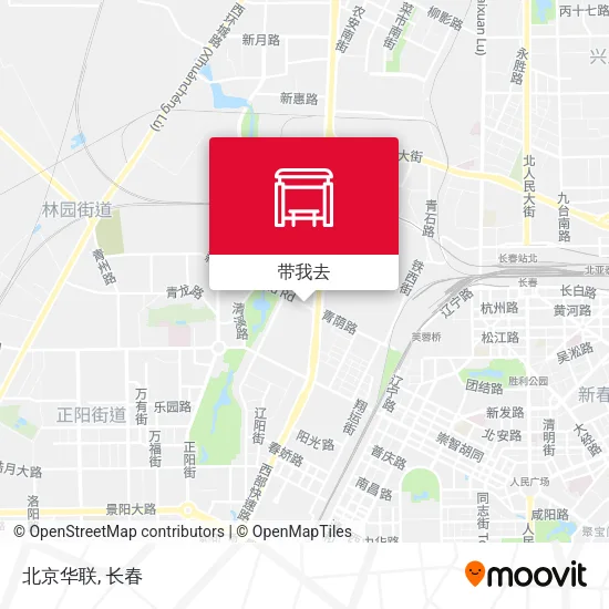 北京华联地图