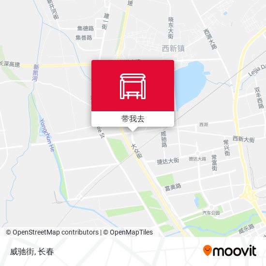 威驰街地图