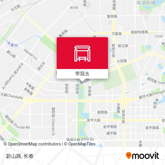 蔚山路地图