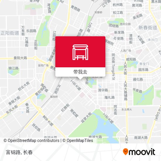 富锦路地图
