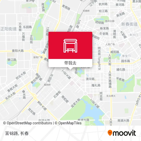 富锦路地图