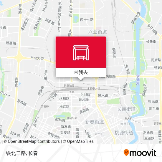 铁北二路地图