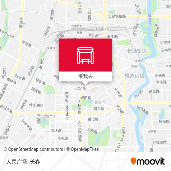 人民广场地图